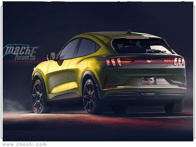 福特全新mache电动车曝光续航600km10天后亮相