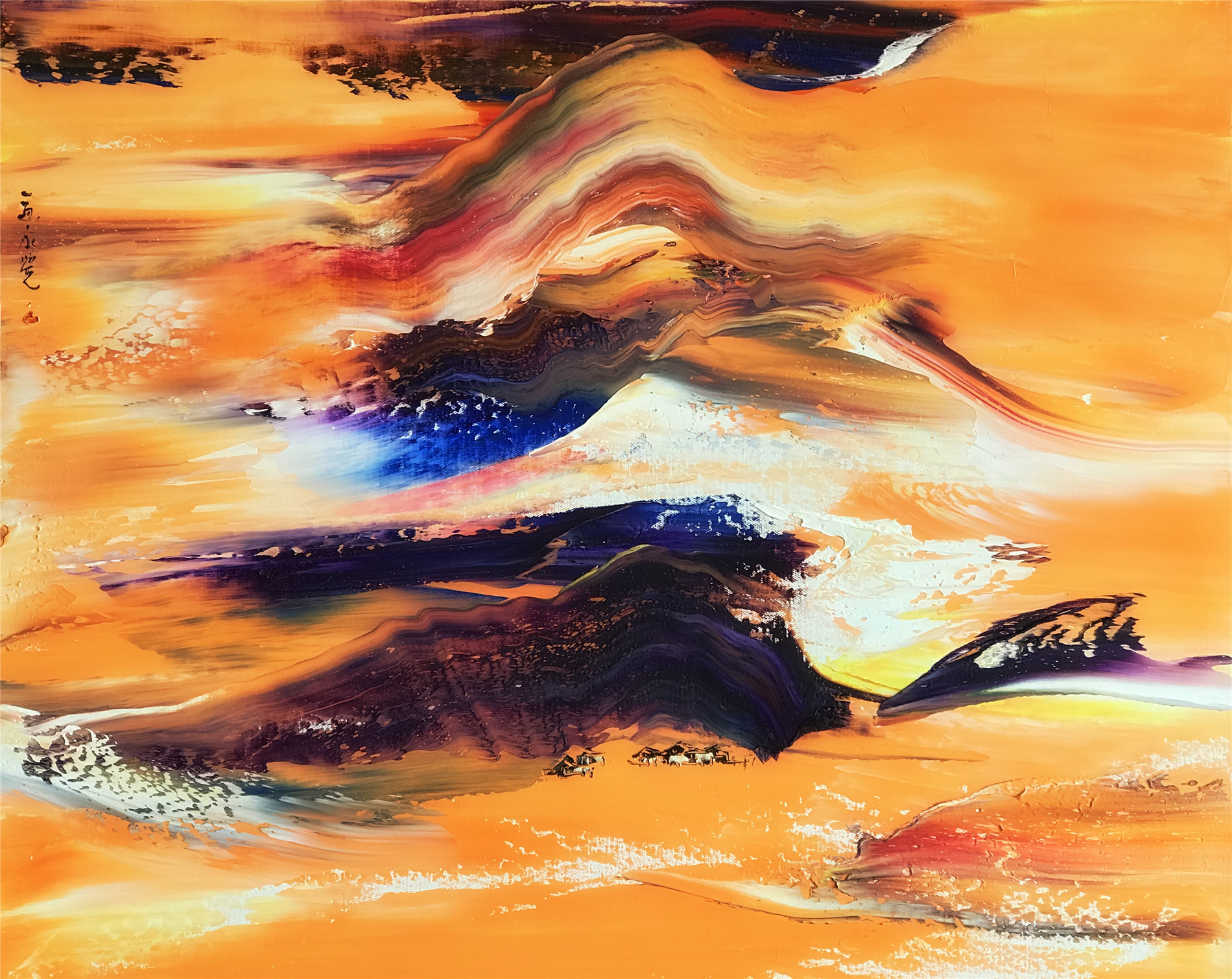 朱神光意象油画欣赏