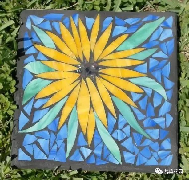 diy的庭院汀步石就是这么美