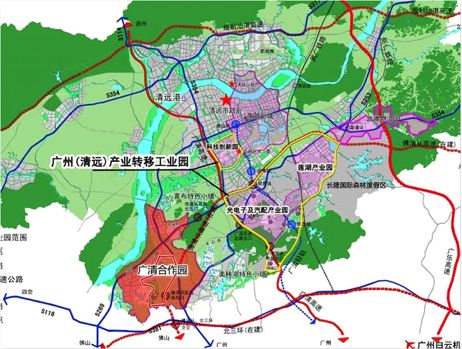 推广城市发展样本揭秘广清新城7年变迁史