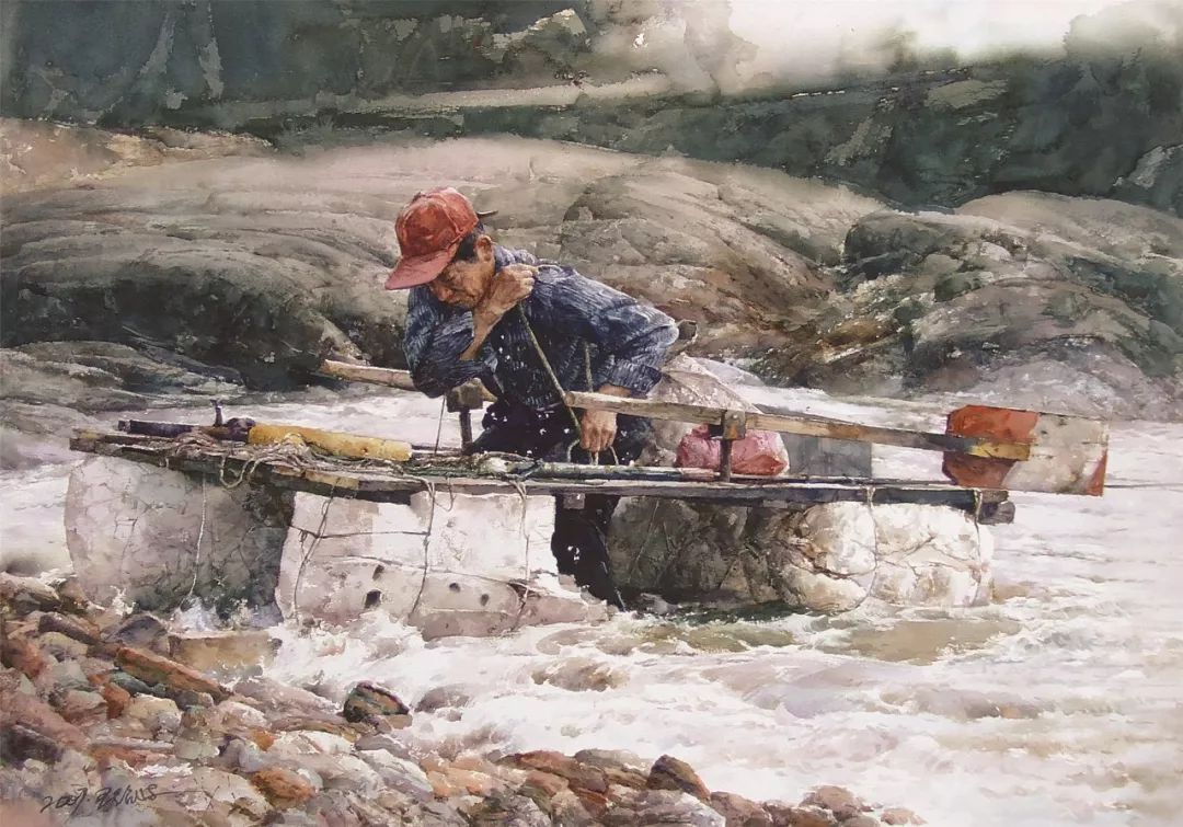 融西於中——王绍波先生中国水彩画的艺术探索