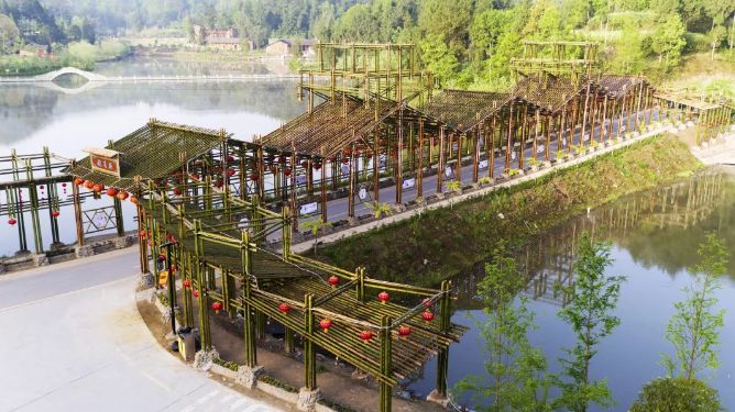 图说巴中美景万寿养生谷给你向往的生活