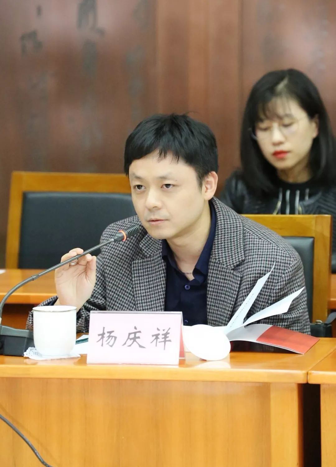 中国人民大学文学院副院长杨庆祥感触最深的是《诗·中国》的节目定位