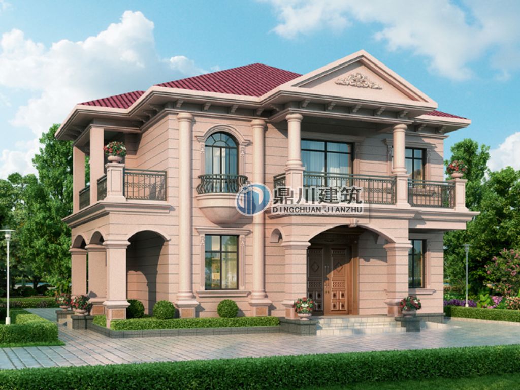 9款让人惊艳的乡村别墅,庭院露台游泳池,看了十几遍每款都想建_农村