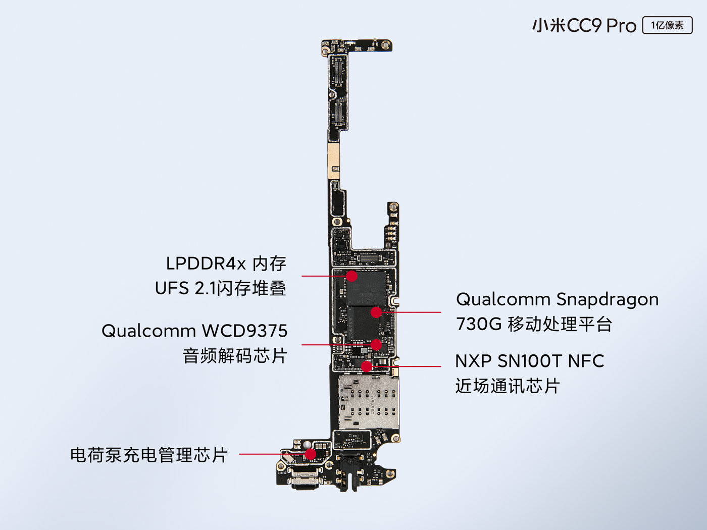 小米cc9主板图片详解图图片