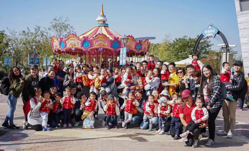 绚烂金秋七彩童年杜鹃园幼稚园秋游报道