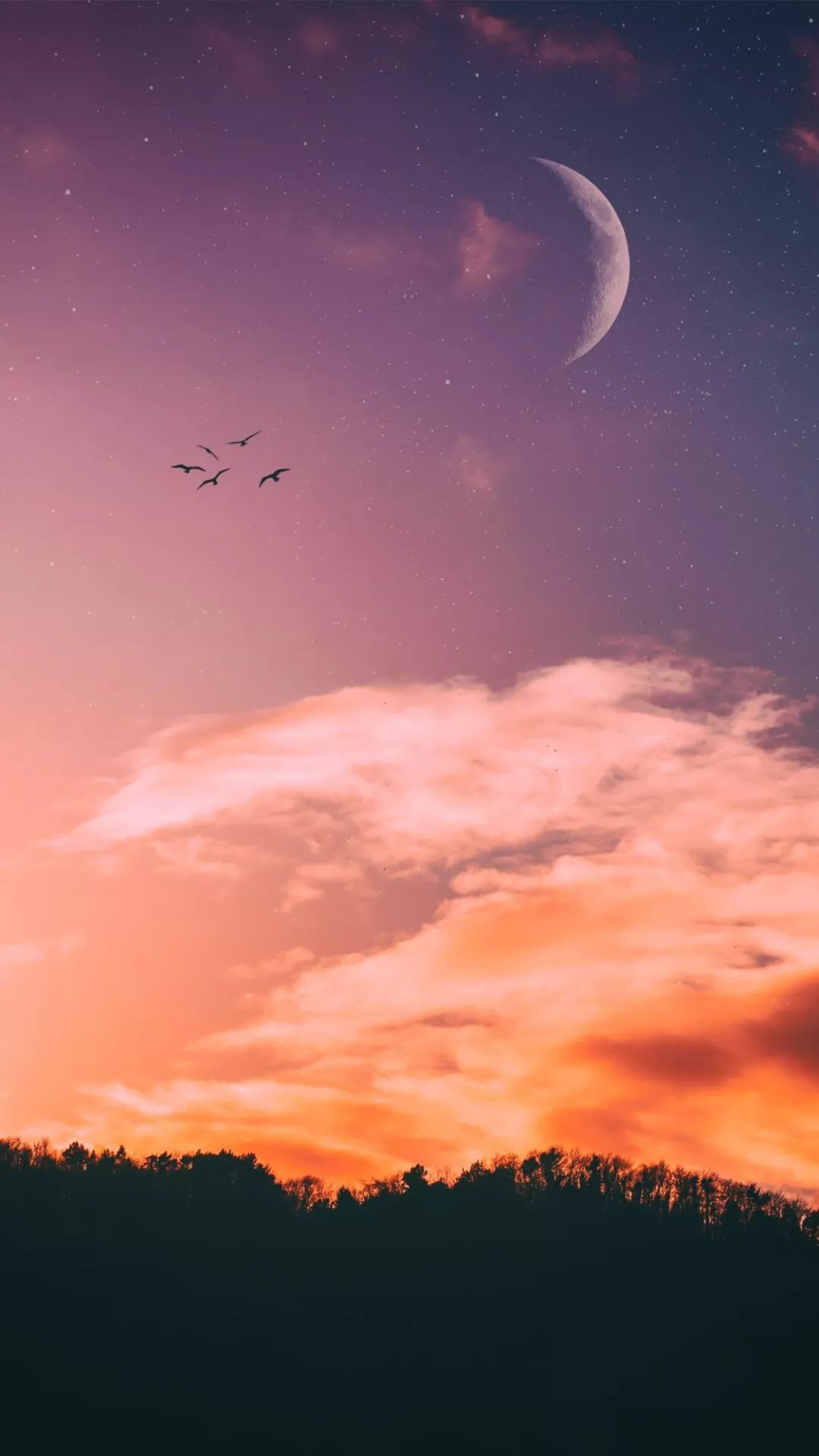 壁纸有云朵的天空唯美手机壁纸