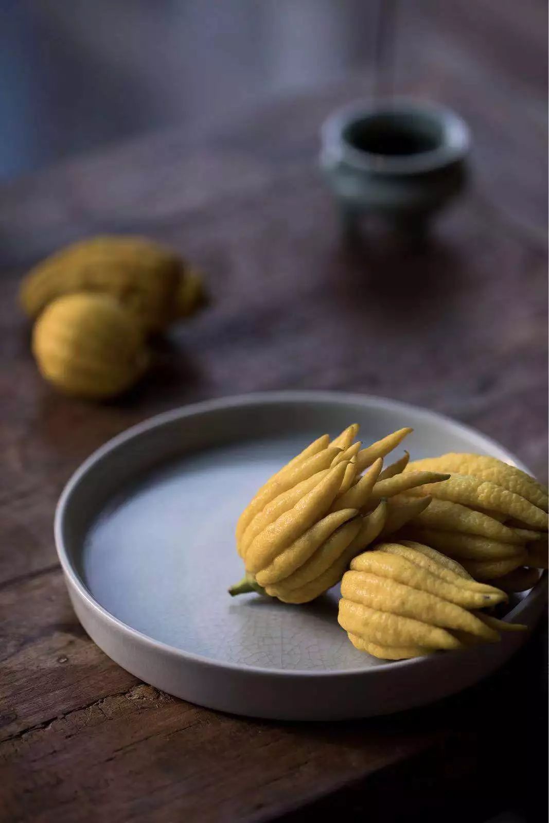 雅致丨有一种清供叫佛手