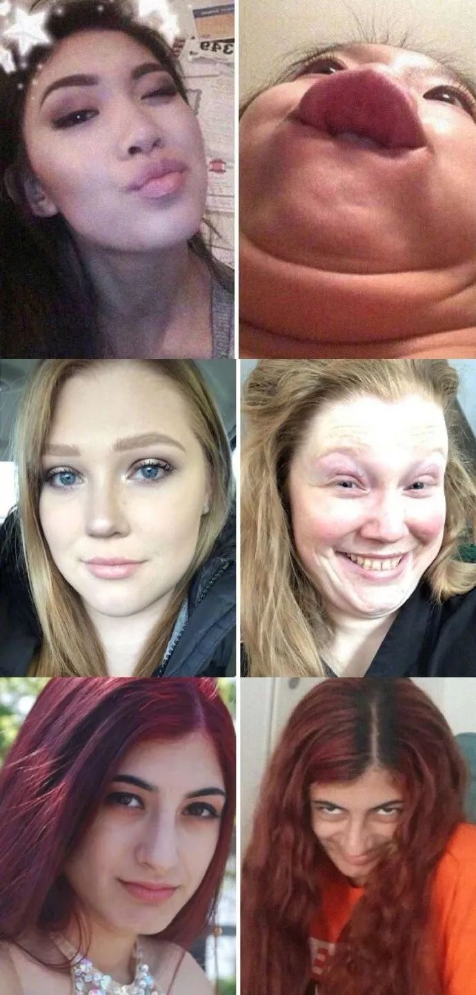 女生为了拍出反差感可以有多拼