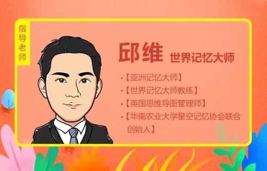 世界记忆大师邱维