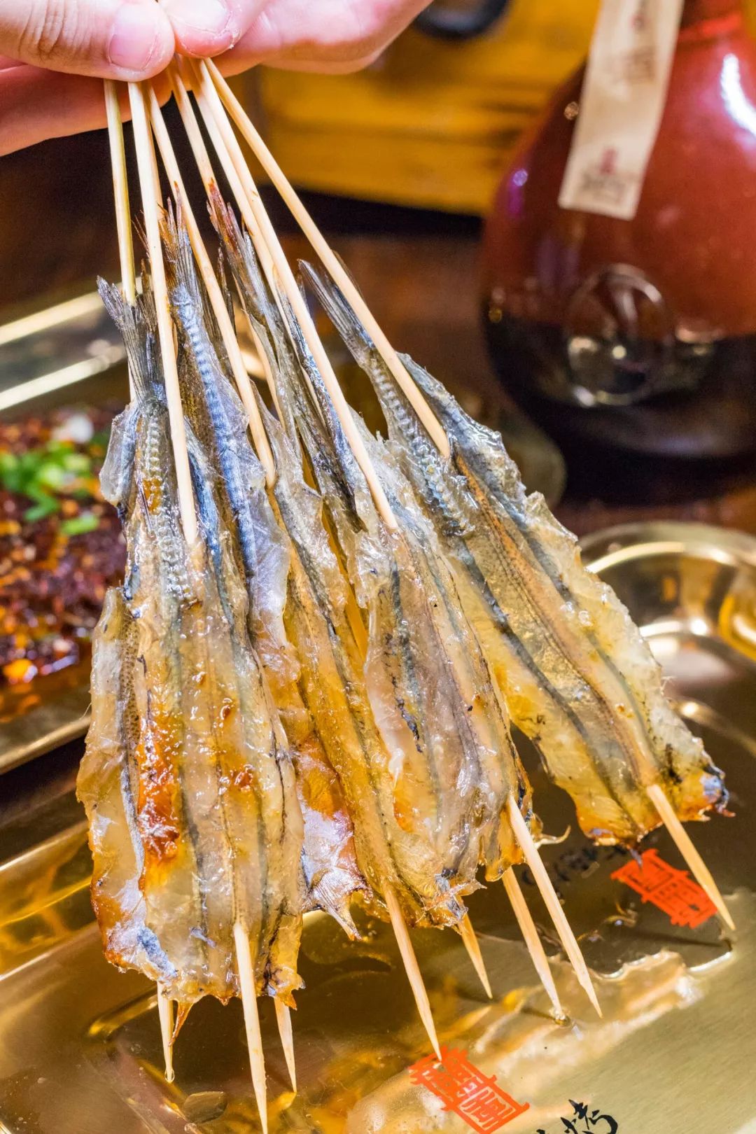 半透明的马步鱼,小贝还是第一次吃.