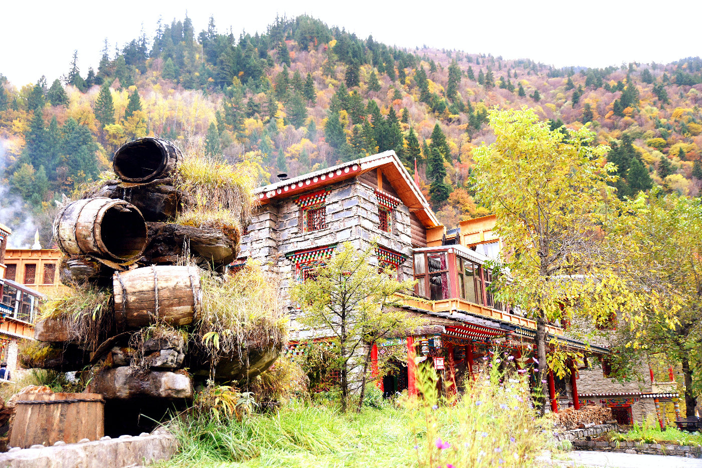情迷羊茸哈德,一个神仙居住的地方!_茂县