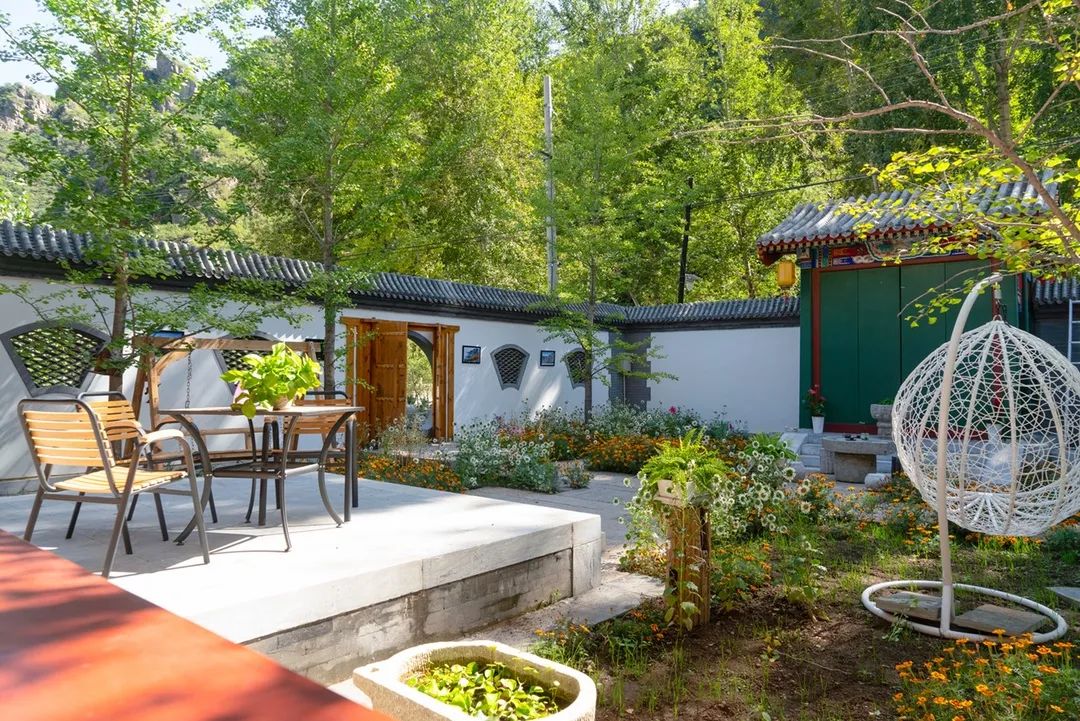 四合院,京郊海拔600米雾灵山谷,给你一座开满花的庭院