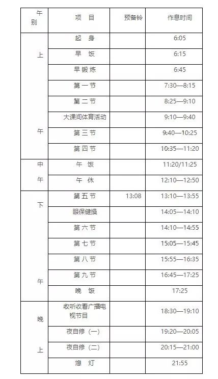 高中要住宿嗎2019年無錫23所高中住宿情況和作息表大曝光