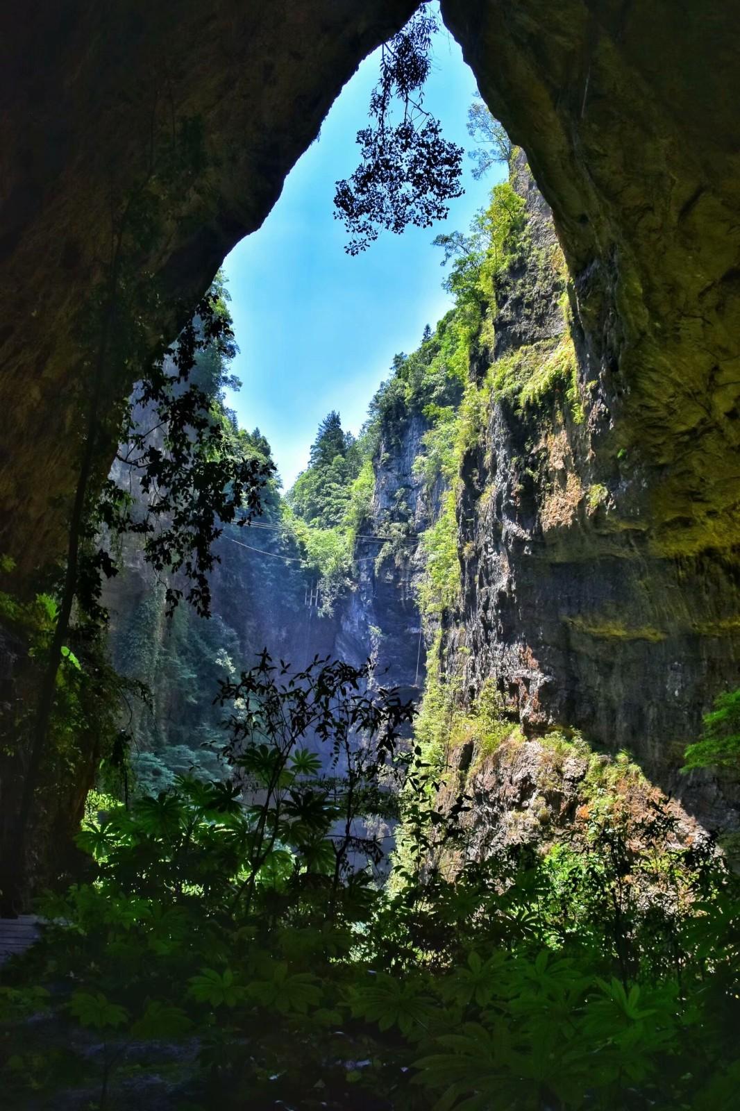 開陽猴耳天坑,一座千萬年的喀斯特地質天坑_景區