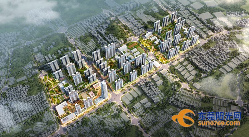 日前,东莞企石镇城市更新办公布,企石镇中心区振华一,二,三片区更新