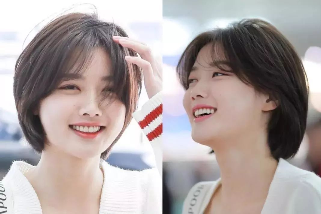 巨甜的wendy短发8成女生都适合剪