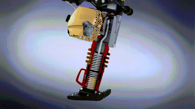 每分钟冲击高达3000次,打夯机是如何工作的?