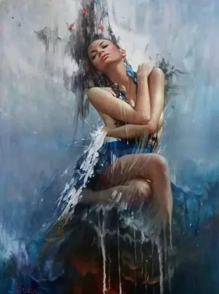 这些过于性感逼真的西方人体油画你的偷偷的看