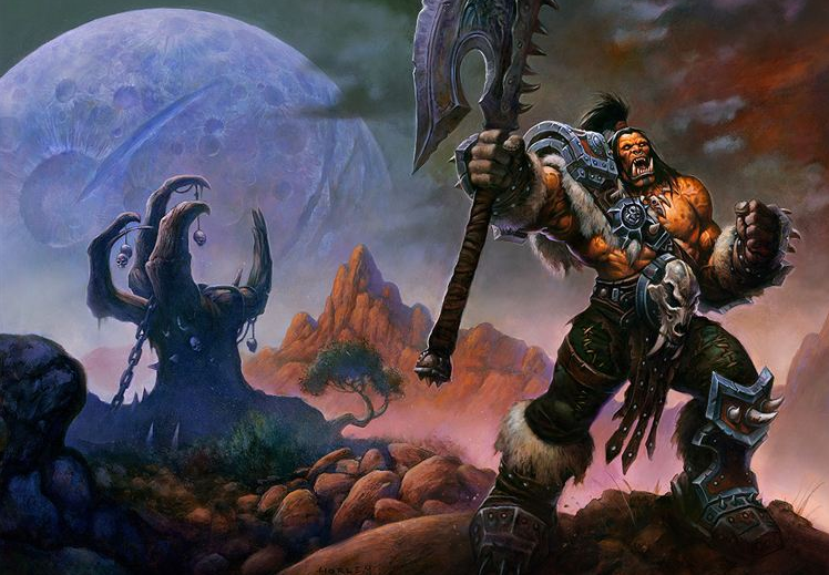 原创魔兽世界:战歌氏族为了胜利,再次饮用恶魔之血,狂怒后敌我不分