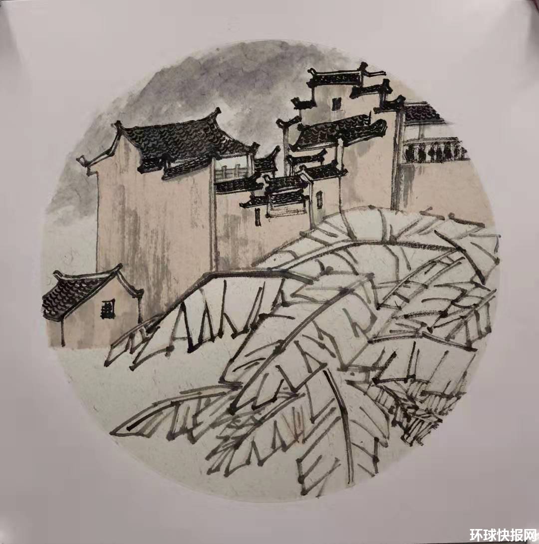 才华横溢的中国画青年画家王昕