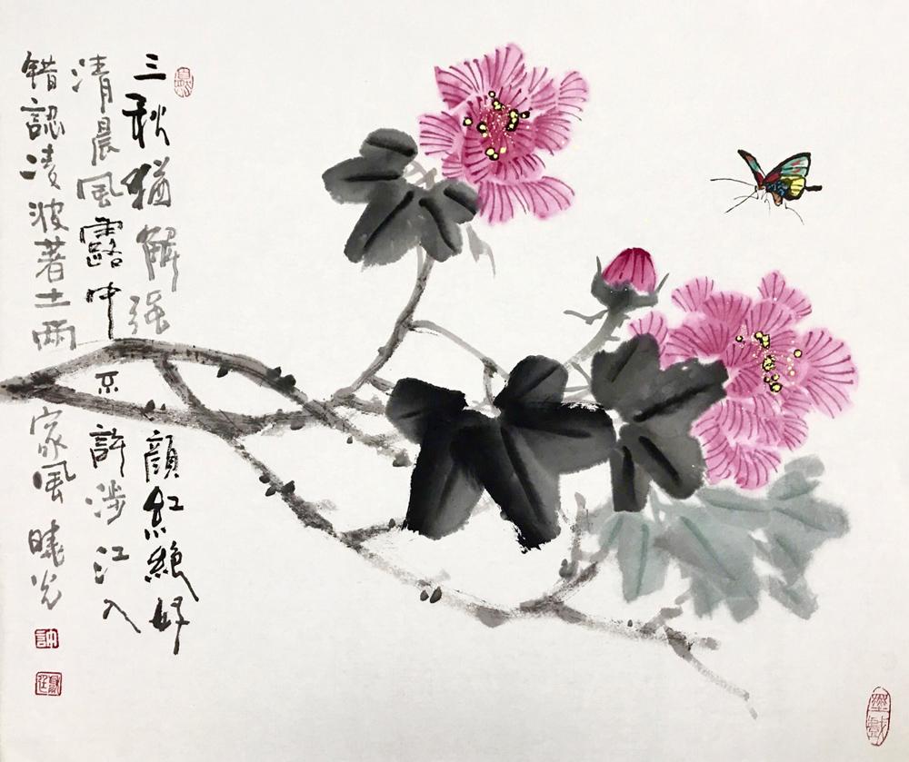 中国当代实力派花鸟画家许献廷国画作品欣赏