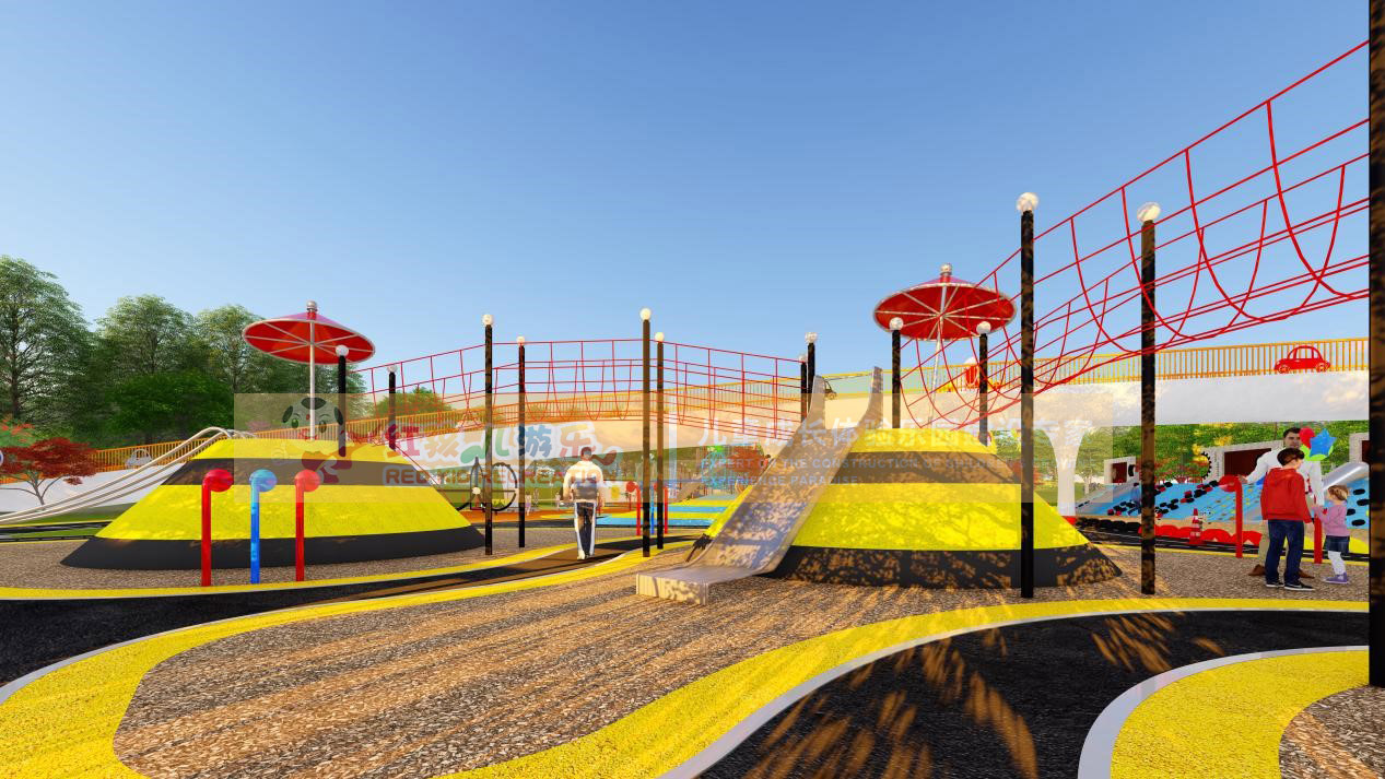 浅谈户外主题公园规划户外游乐设施设计childrensplayground