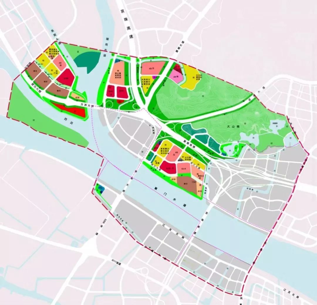 新增7所学校8处体育设施南沙亭角规划调整公示