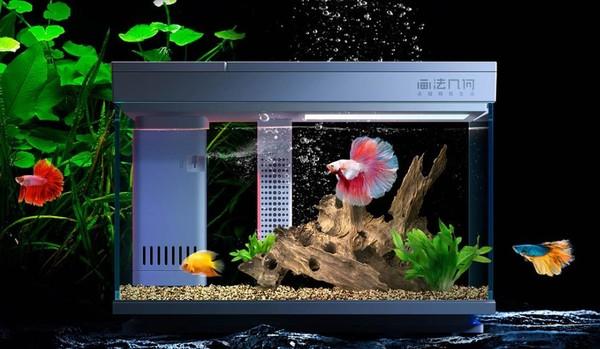 小米有品上架ai智能模块化鱼缸 一款真正的懒人鱼缸