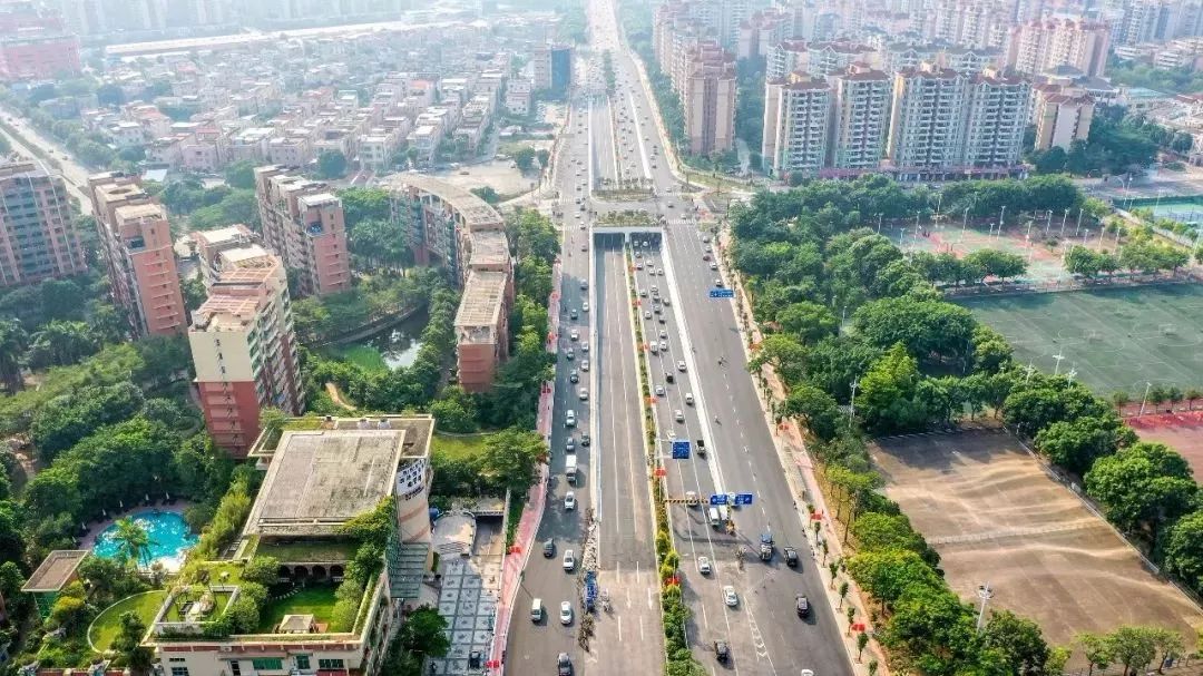 中山这条交通要道提前半年改造完成_博爱