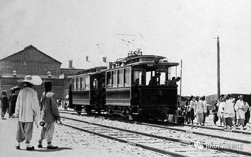 举步为艰的老北京有轨电车_民国