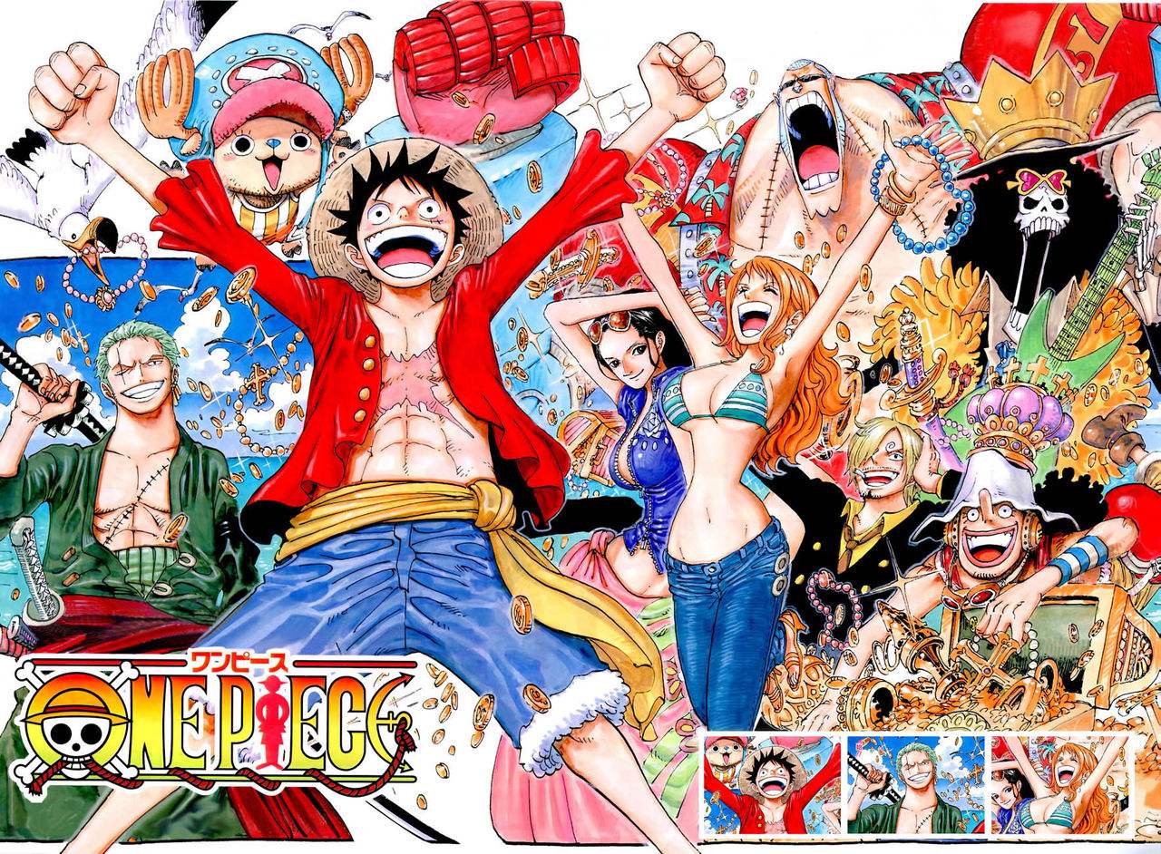 原创《海贼王》网友画出草帽一伙最终感情归属,路飞女帝,山治娜美!