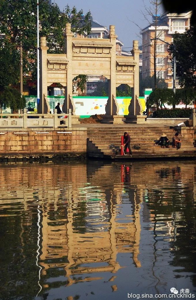 嘉兴古运河游105状元及第坊及沿古运河畔的其它牌坊