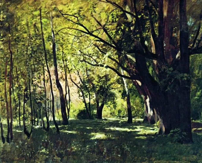 俄罗斯著名风景画家列维坦的诗意油画作品欣赏