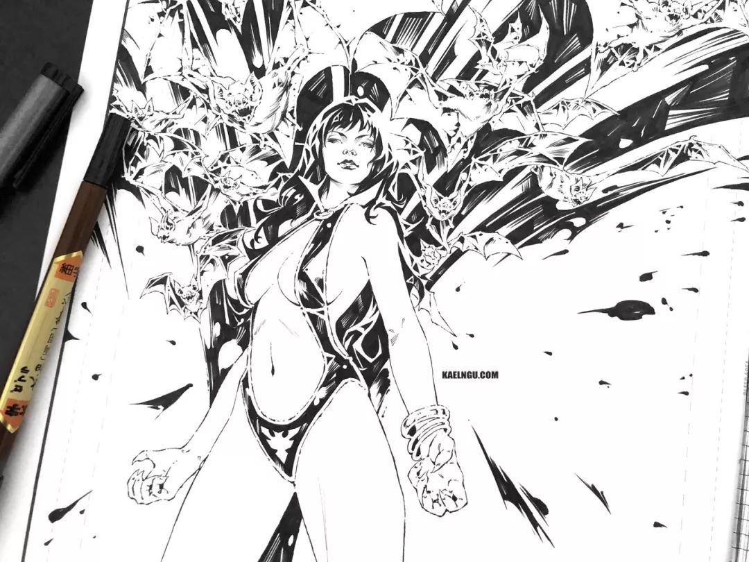 原汁原味的美漫画风,太酷啦!