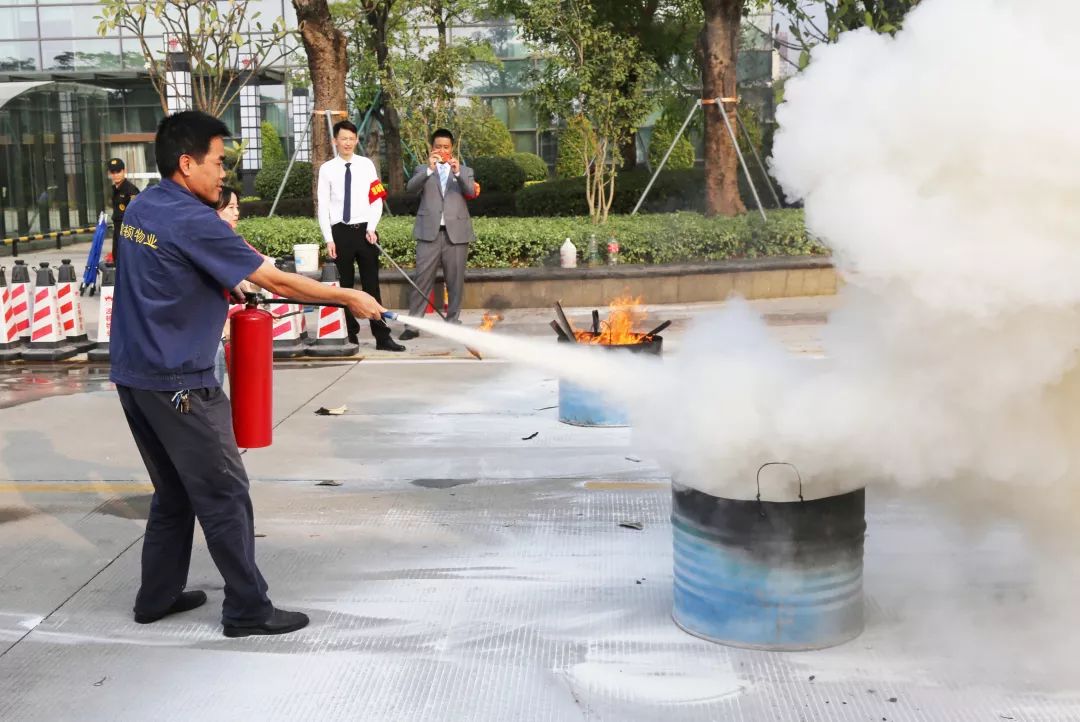 防範火災風險建設美好家園丨波頓科技園舉行2019年度消防演習