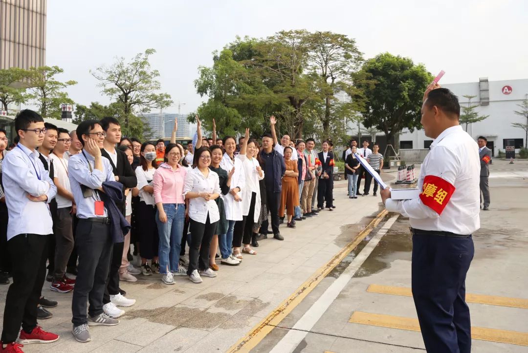 防範火災風險建設美好家園丨波頓科技園舉行2019年度消防演習