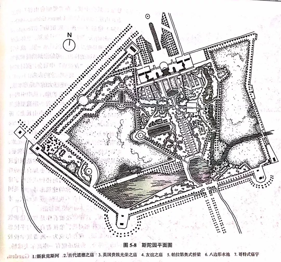 斯陀园平面图图片