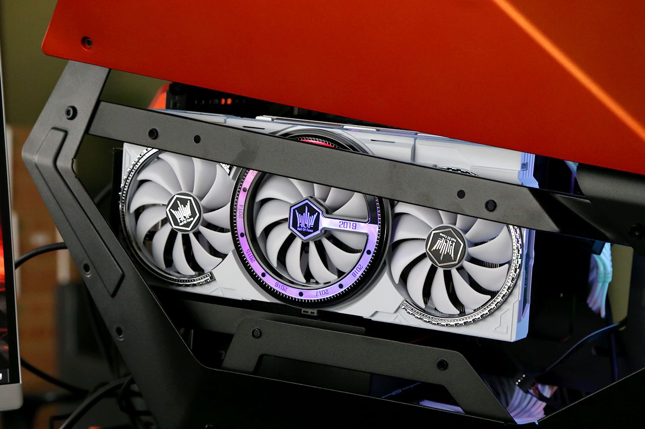 2080superhof显卡配骨伽征服者2代机箱装机实测全网首发