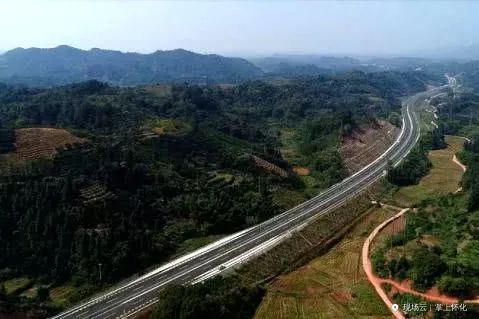 喜讯s50长芷高速怀化芷江段全线建成通车