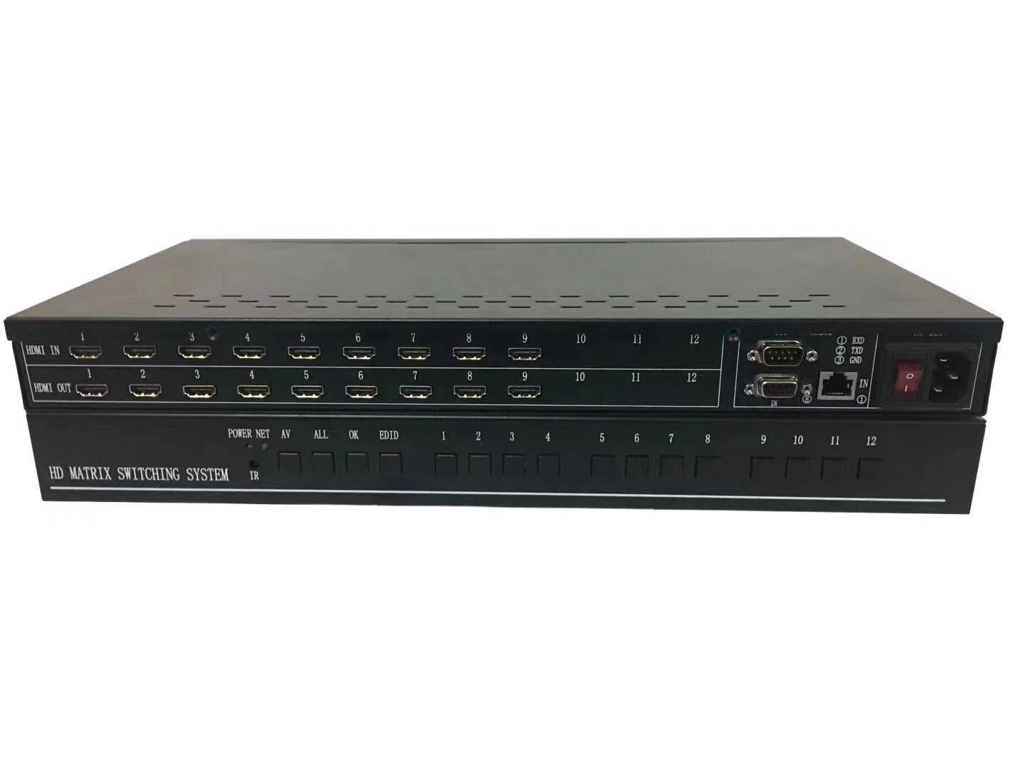 液晶拼接屏的视频处理设备中矩阵分配器大屏拼接处理器有什么不同图文