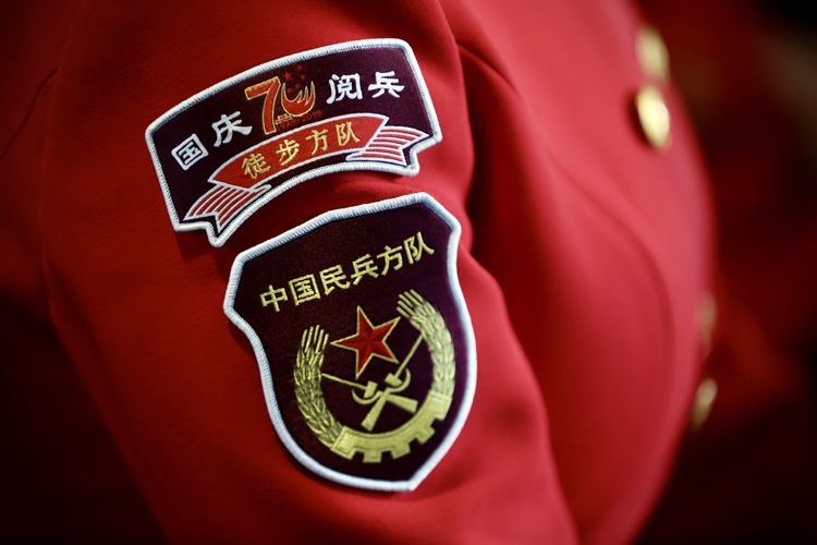 中国民兵徽章图片