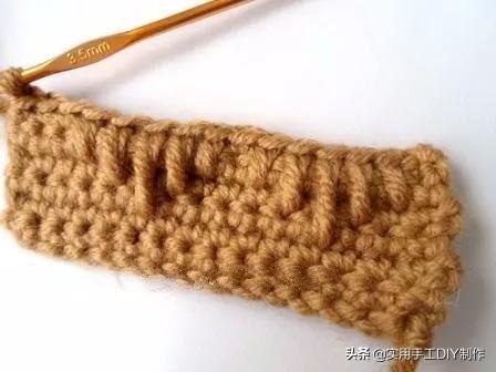 钩针教程短针的8种不同钩法你会几种