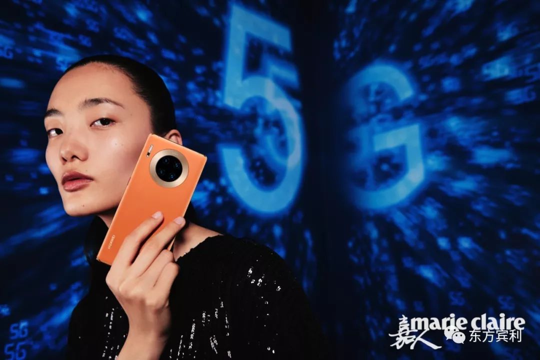 和超模刘欢李雨峰一起解锁华为mate30系列5g世界吧