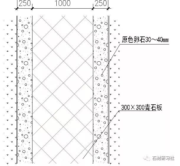 园路石材铺装cad样式参考