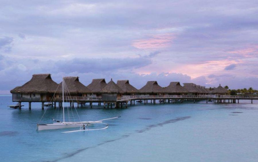 塔希提岛是纯天然的美丽境地你觉得呢