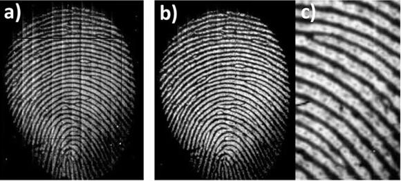 利用有机光电探测器实现隐形高分辨率指纹传感器