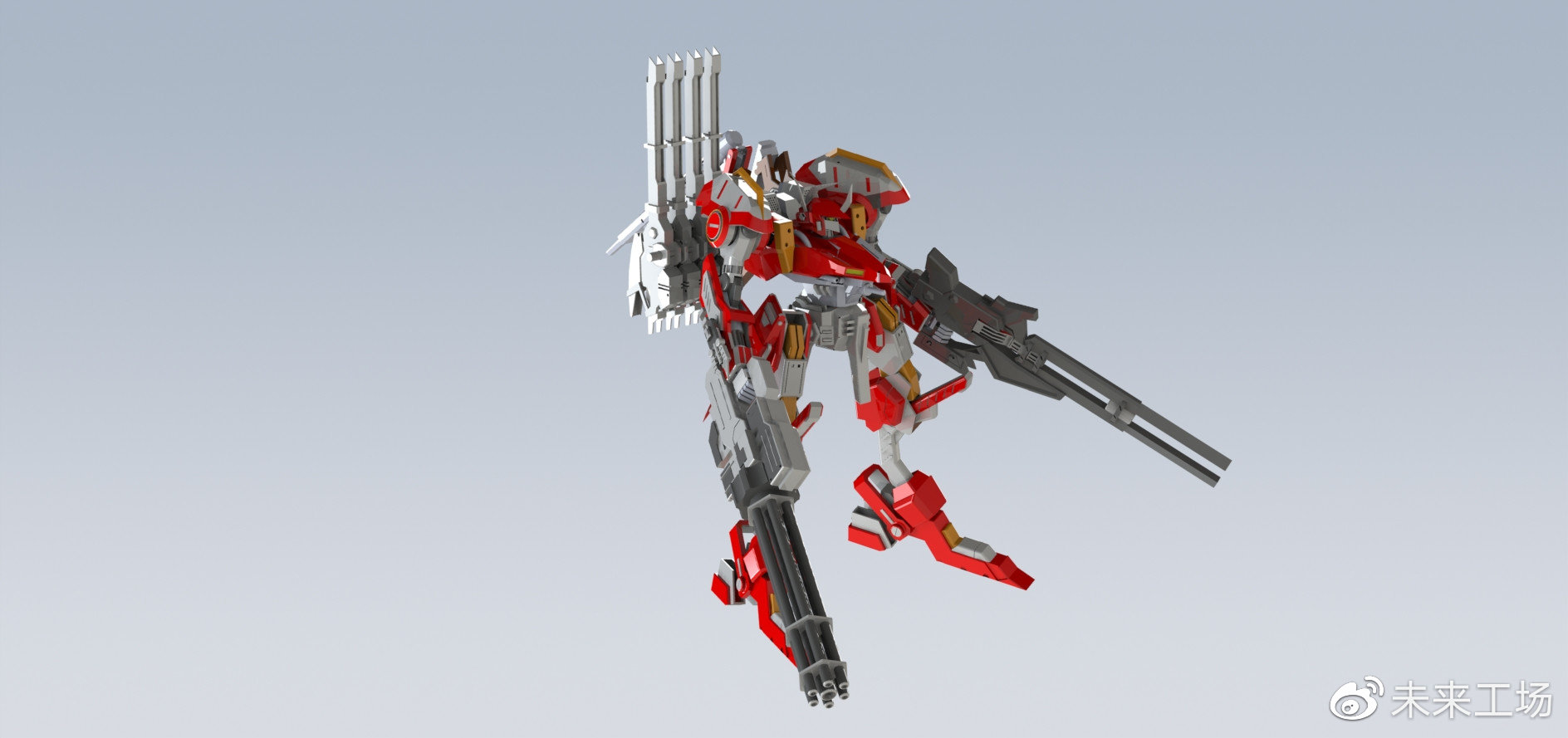 机动战士高达3d打印模型文件限时领取