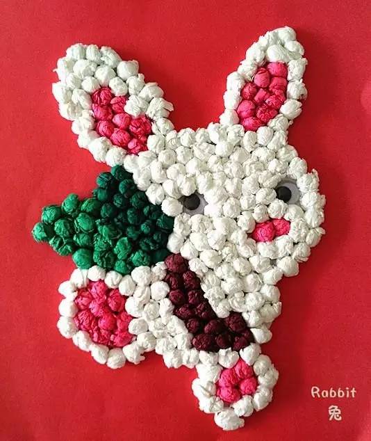 手工|搓纸画,幼师快带小朋友学起来!
