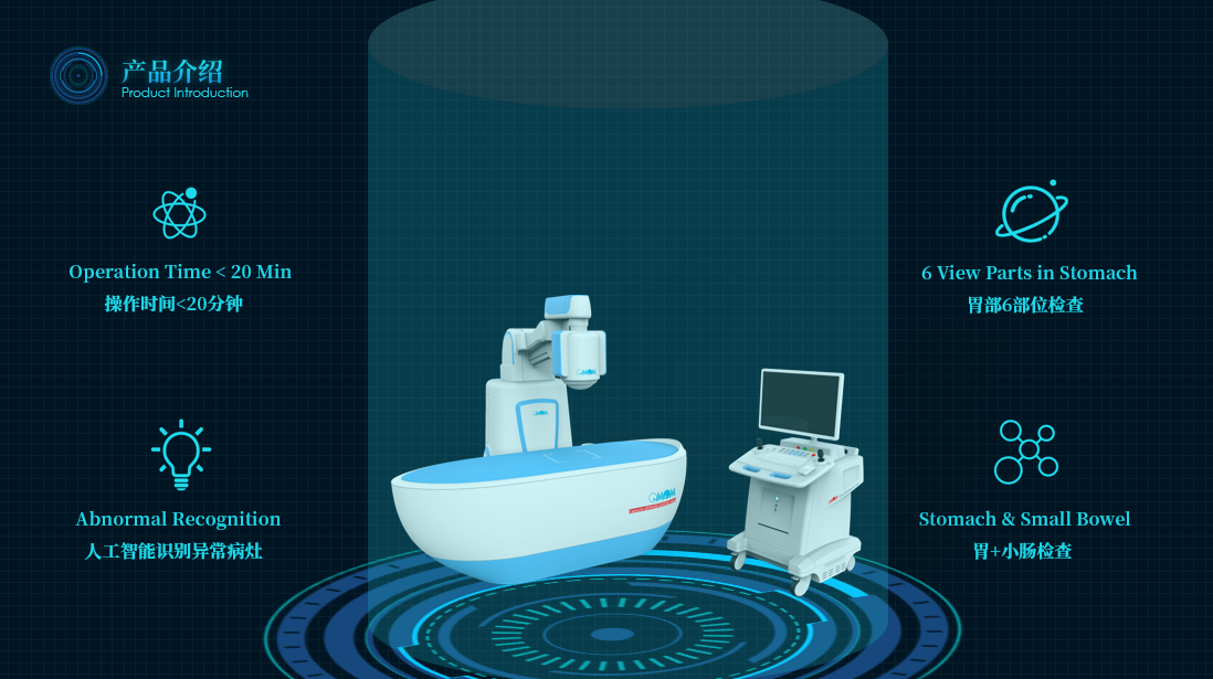 此次發佈了三款全新的膠囊內鏡產品全自動膠囊機器人,高清小腸膠囊